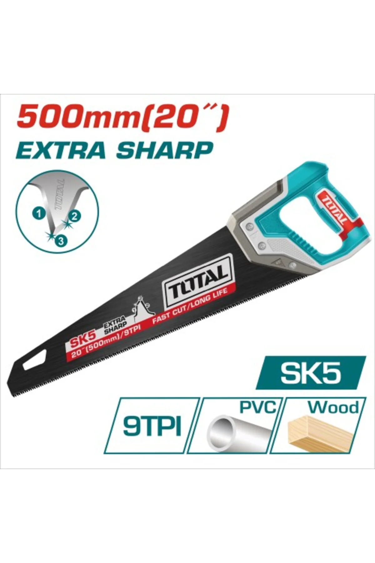 PALA TESTERE EXTRA 500 MM THT55208