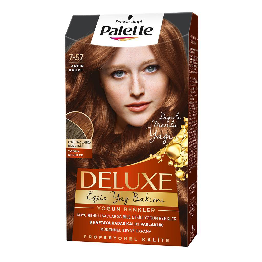 Palette Saç Boyası 7.57 Tarçın Kahve Palette Saç Boyası 7.57 Tarçın Kahve