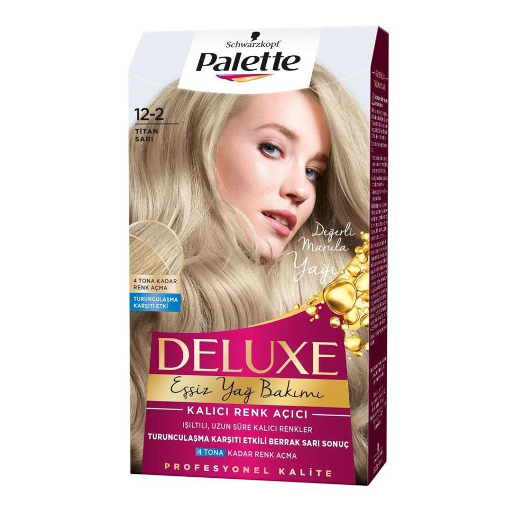 Palette Saç Boyası 12.2 Titan Sarı Palette Saç Boyası 12.2 Titan Sarı