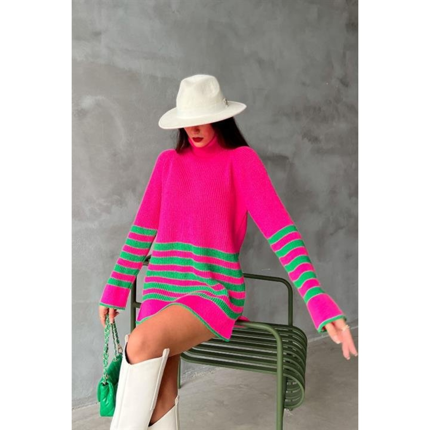 Palgen Lucky Life Kadın Oversize Kazak