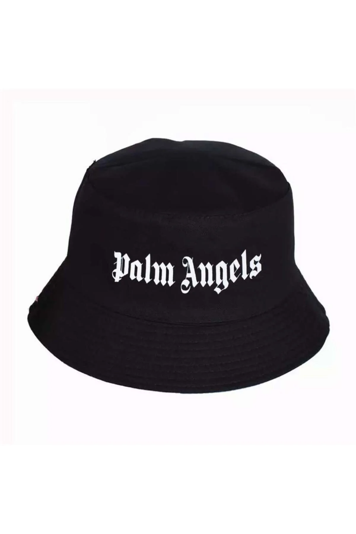 Palm Angels Siyah Bucket Şapka