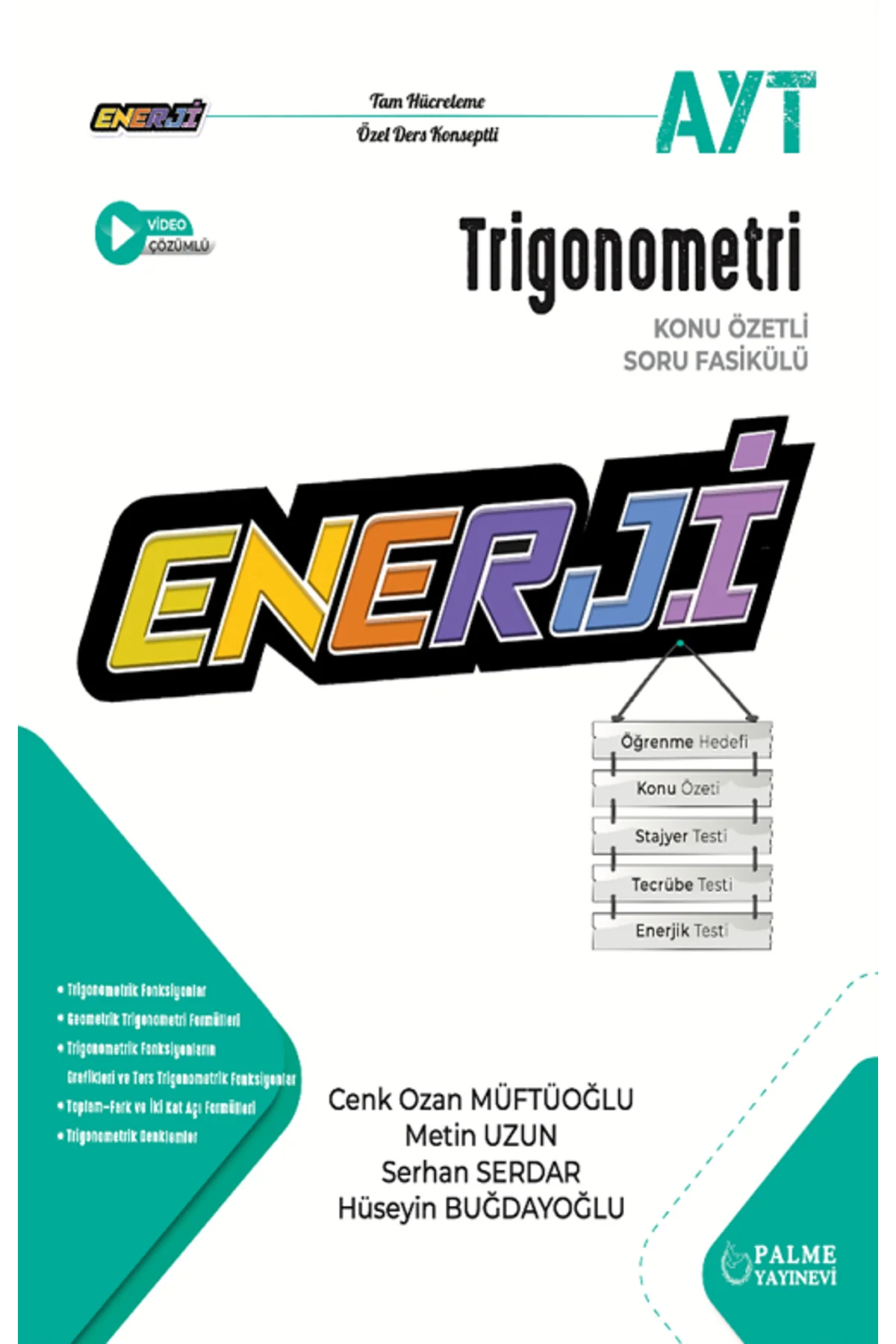Palme YKS AYT Trigonometri Enerji Konu Özetli Soru Fasikülü Palme Yayınları Palme YKS AYT Trigonometri Enerji Konu Özetli Soru Fasikülü Palme Yayınları