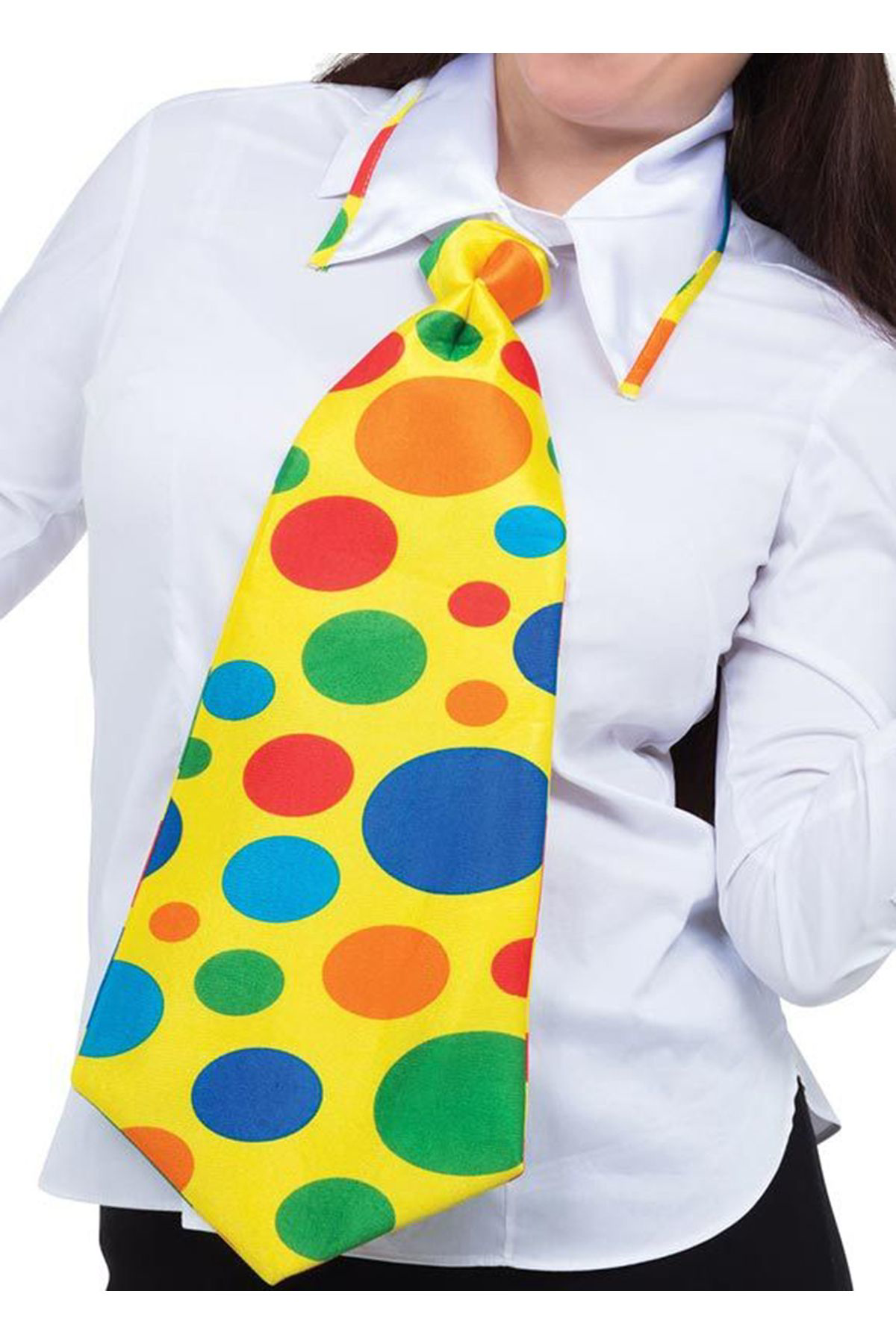 Ok Aksesuar Palyaço Kravatı Lastikli Geniş Kesim 17X37 Cm (5060) Ok Aksesuar Palyaço Kravatı Lastikli Geniş Kesim 17X37 Cm (5060)