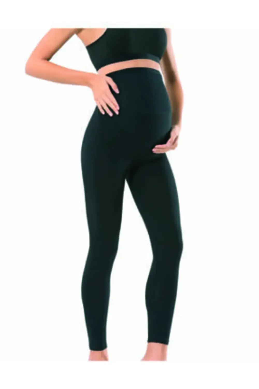 Pamuk Elastan Hamile Kadın Tayt