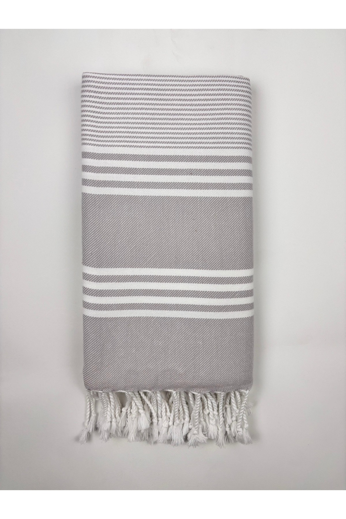 Teknotrust Pamuk Elenora Peştemal Gri 100 X 180