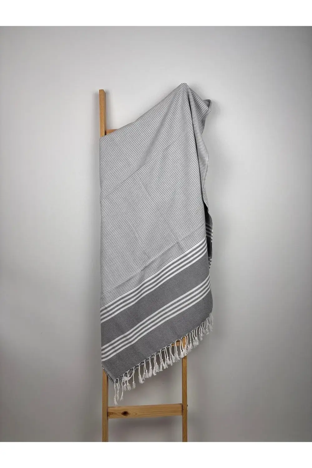 Pamuk Elenora Peştemal Gri 100 x 180