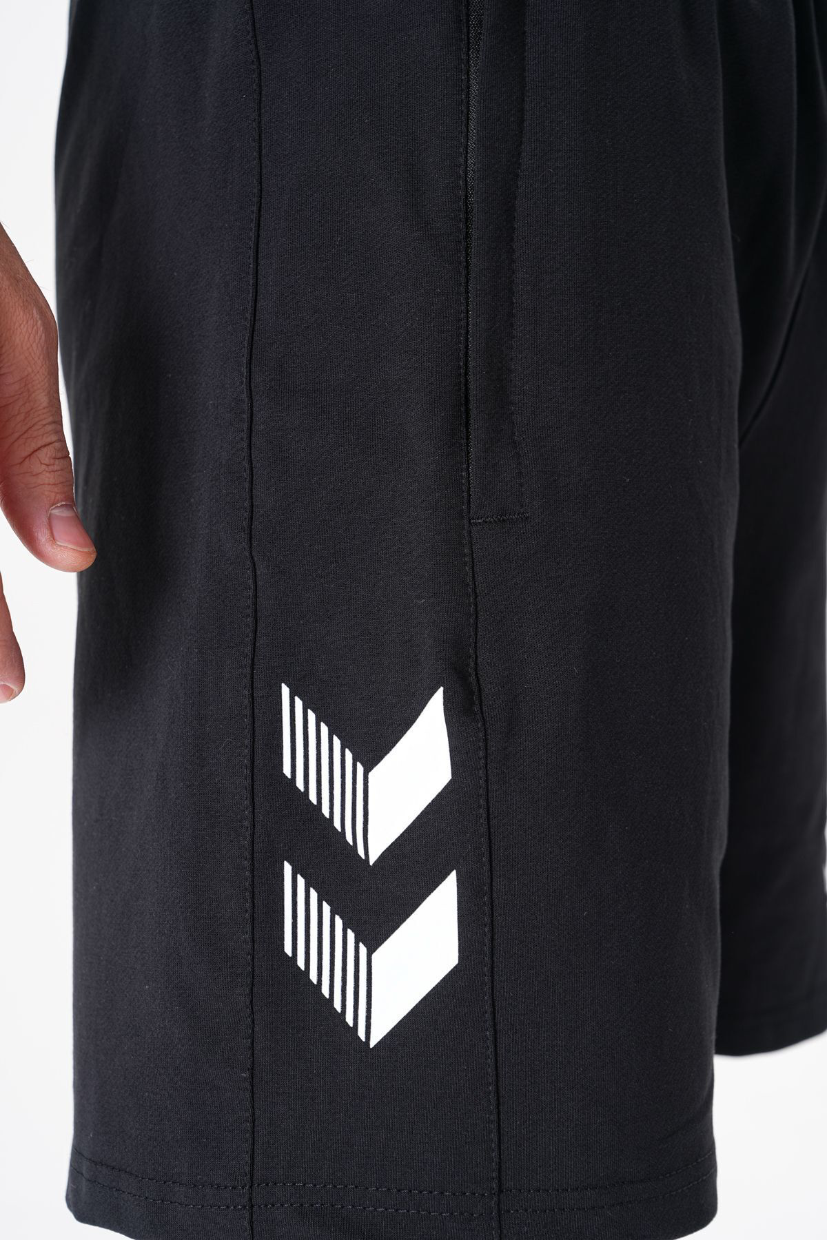 Hummel Pamuklu Cepli Günlük Ve Ders Şortu Siyah