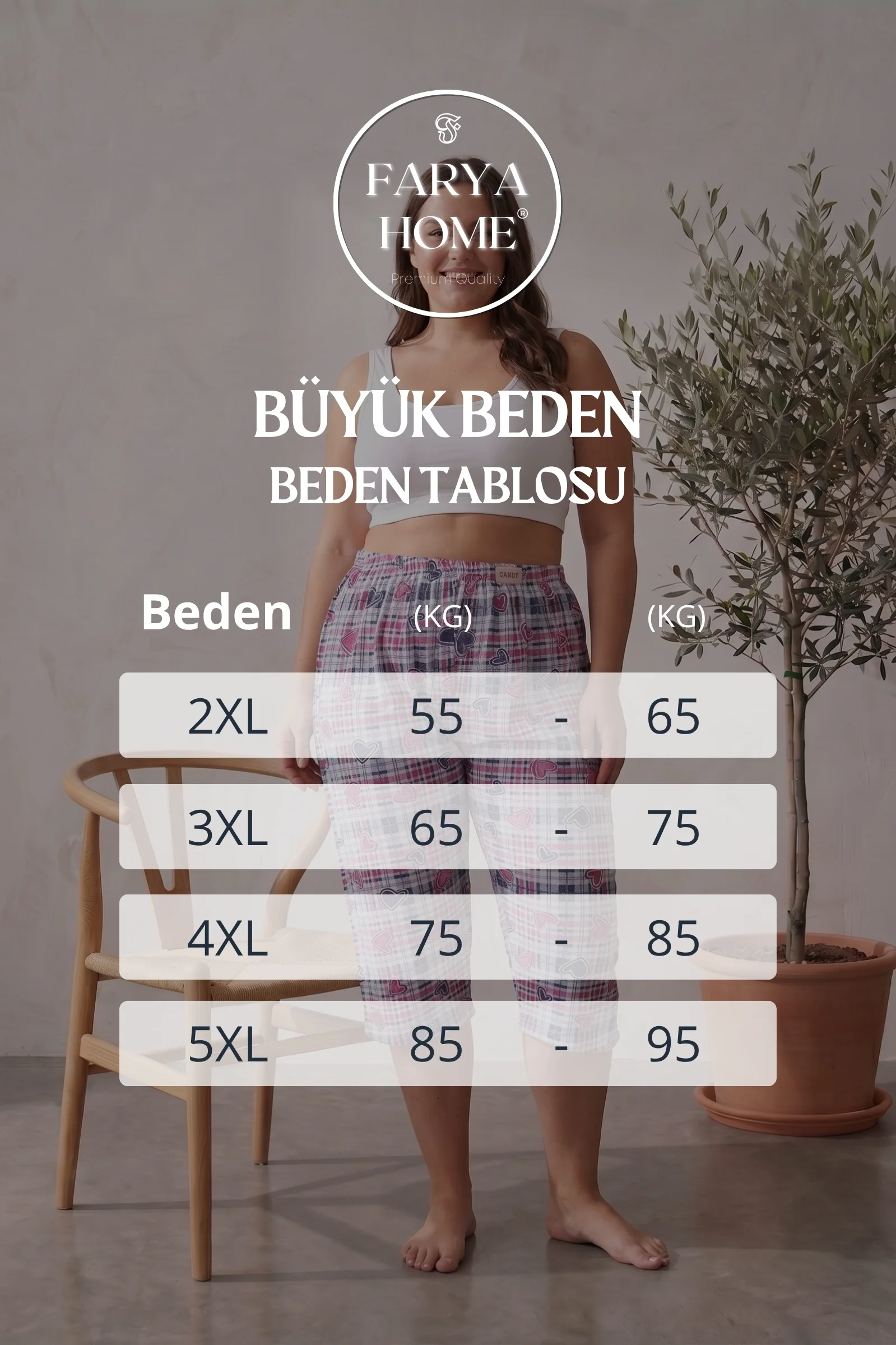 Pamuklu Desenli Büyük Beden Bermuda Kapri, Pembe, 4XL Fiyatı, Yorumları ve Özellikleri