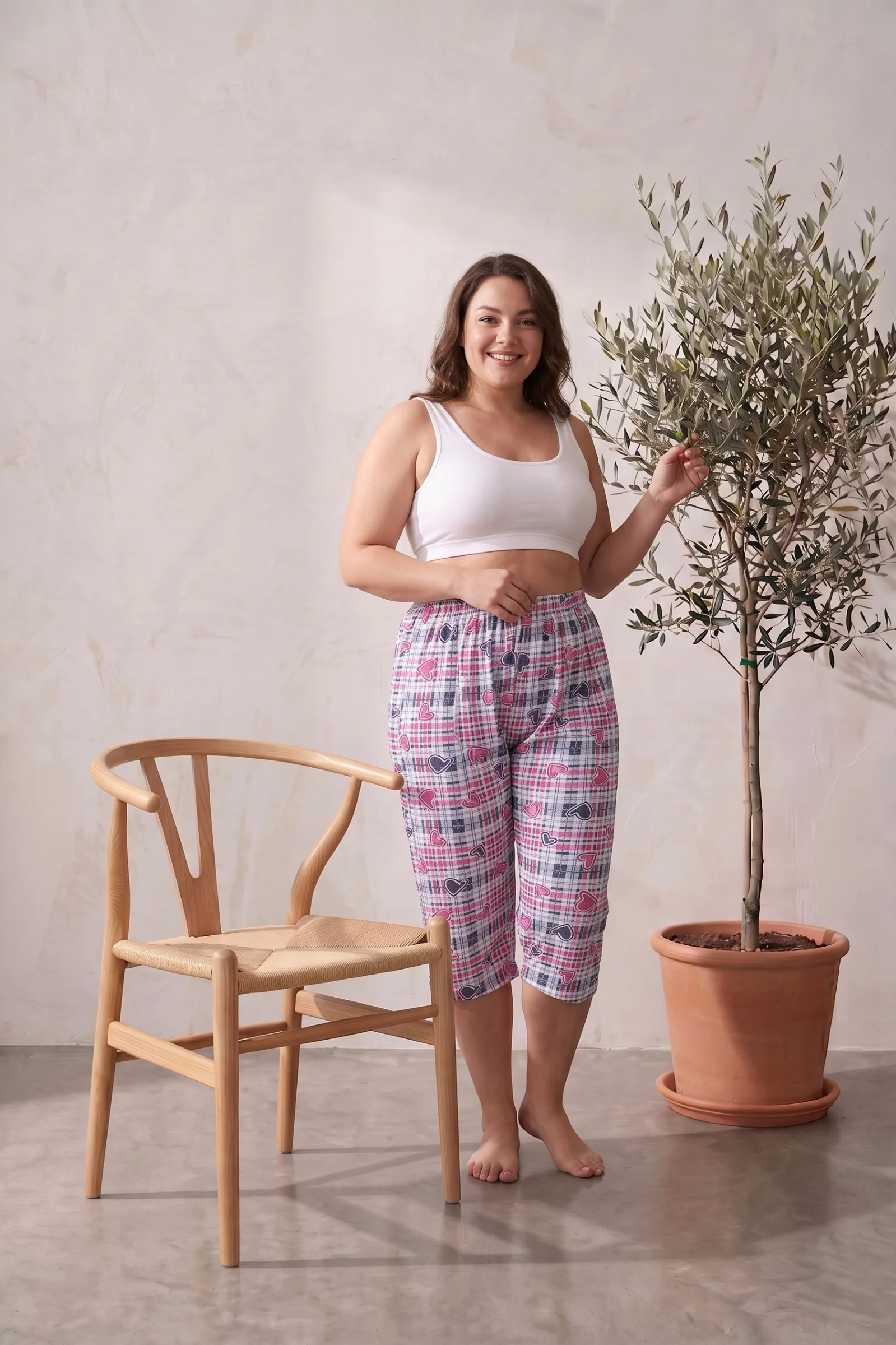 Pamuklu Desenli Büyük Beden Bermuda Kapri, Pembe, 3XL Pamuklu Desenli Büyük Beden Bermuda Kapri, Pembe, 3XL Fiyatı, Yorumları ve Özellikleri