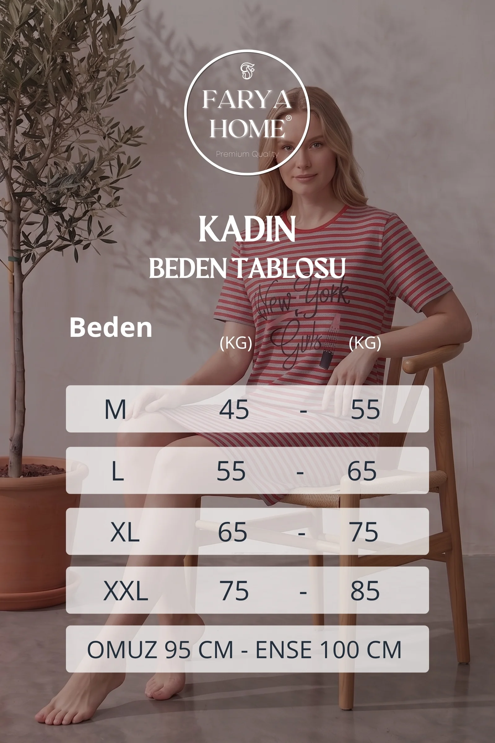 Pamuklu Desenli Şeritli İnterlok Örme Kısa Kollu Gecelik Elbise 95cm, kırmızı, L Fiyatı, Yorumları ve Özellikleri