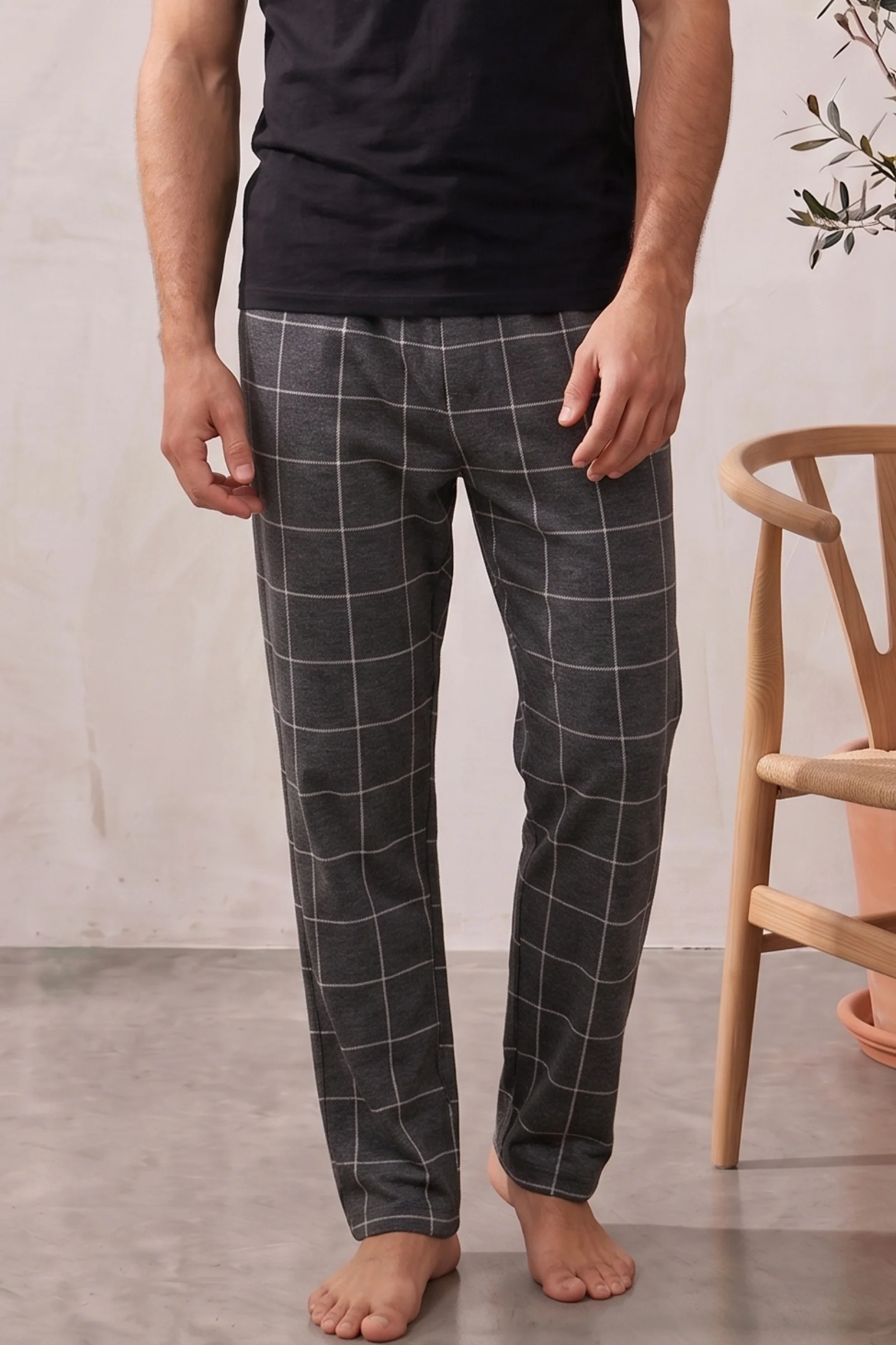Pamuklu Ekose Kareli Yazlık Erkek Pijama Altı Pantolon, Siyah, 2XL Pamuklu Ekose Kareli Yazlık Erkek Pijama Altı Pantolon, Siyah, 2XL Fiyatı, Yorumları ve Özellikleri