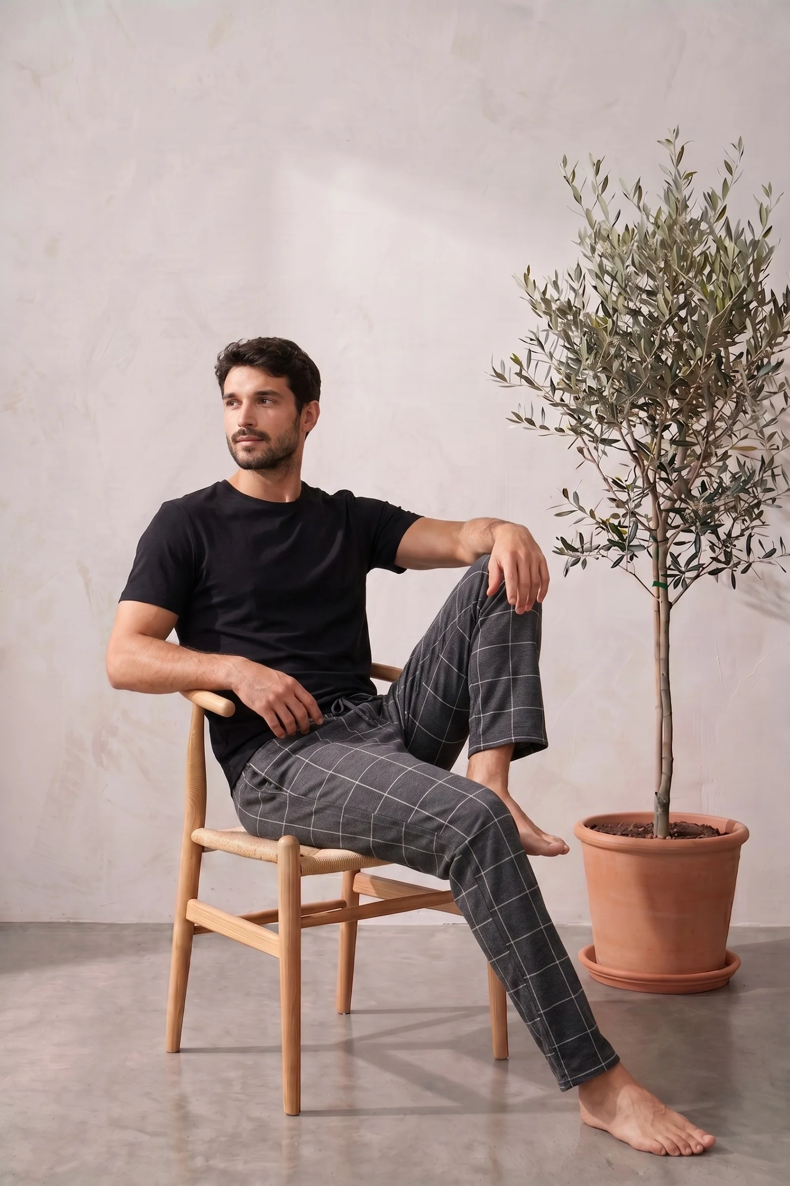 Pamuklu Ekose Kareli Yazlık Erkek Pijama Altı Pantolon, Siyah, 2XL Pamuklu Ekose Kareli Yazlık Erkek Pijama Altı Pantolon, Siyah, 2XL Fiyatı, Yorumları ve Özellikleri