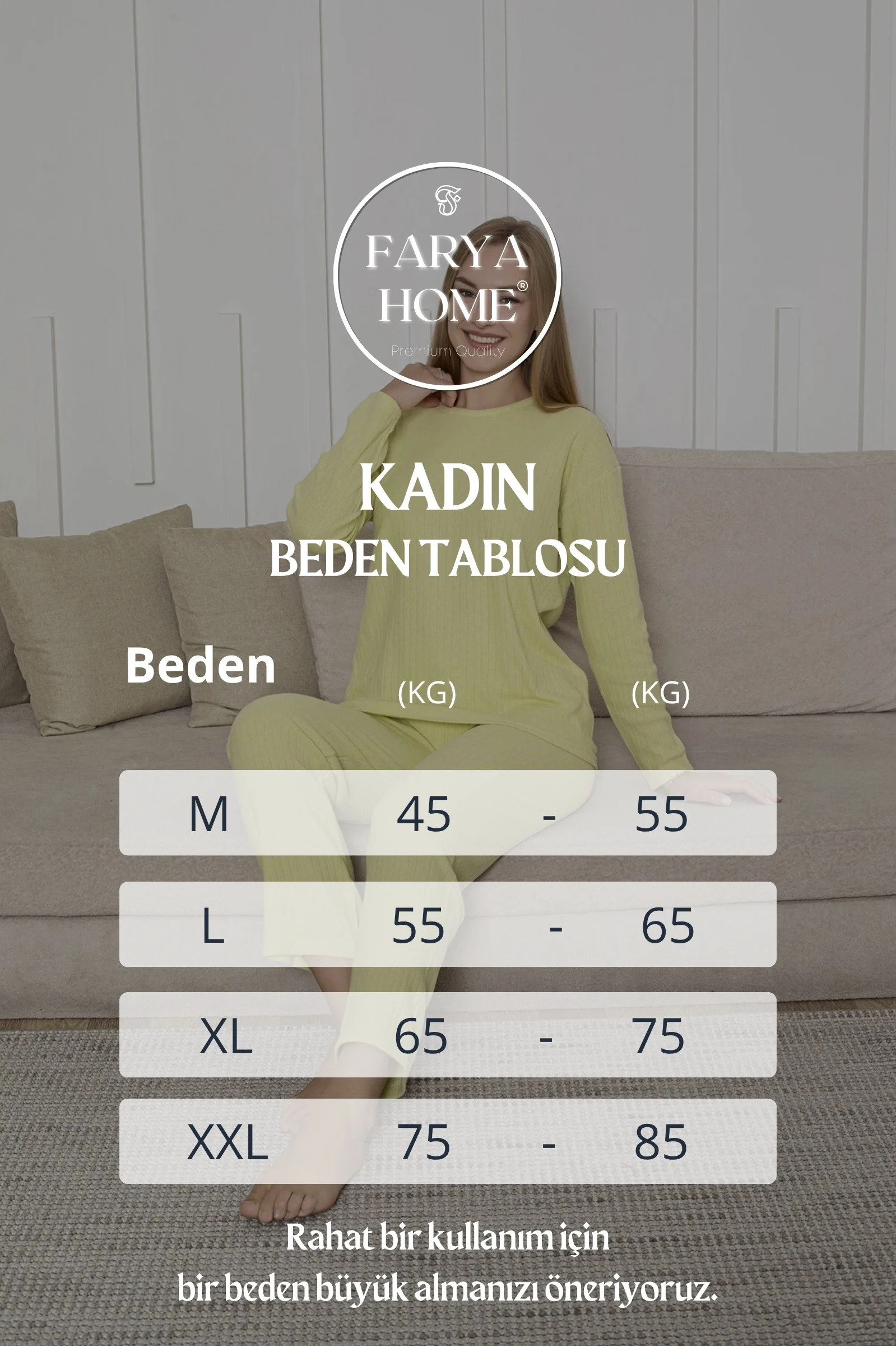Pamuklu Kalın Kışlık İnterlok Şeritli Uzun Kollu Örme Pijama Takımı, Limon, 2XL Fiyatı, Yorumları ve Özellikleri