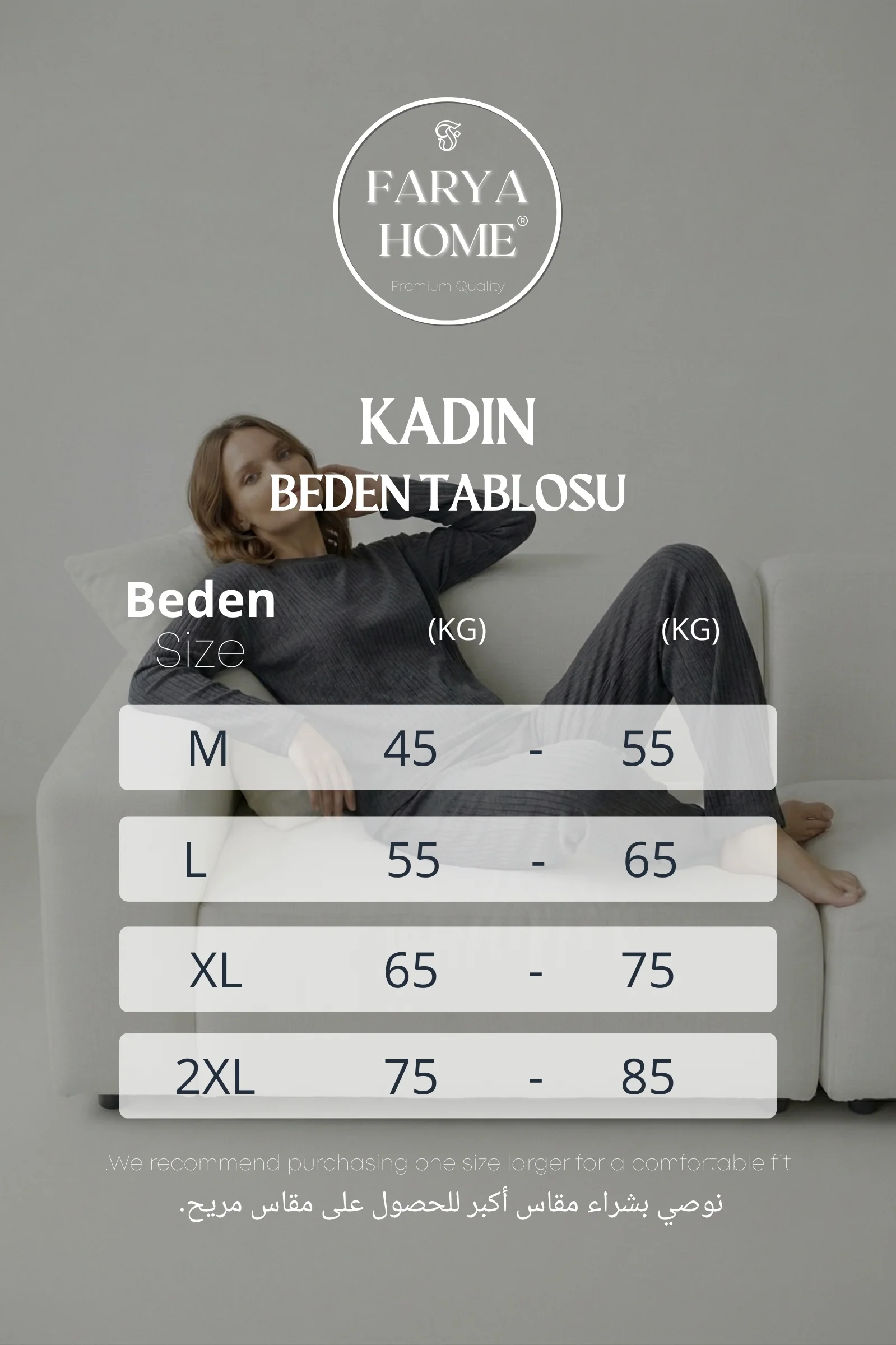 Pamuklu Kalın Kışlık İnterlok Şeritli Uzun Kollu Örme Pijama Takımı, Antrasit, XL Fiyatı, Yorumları ve Özellikleri