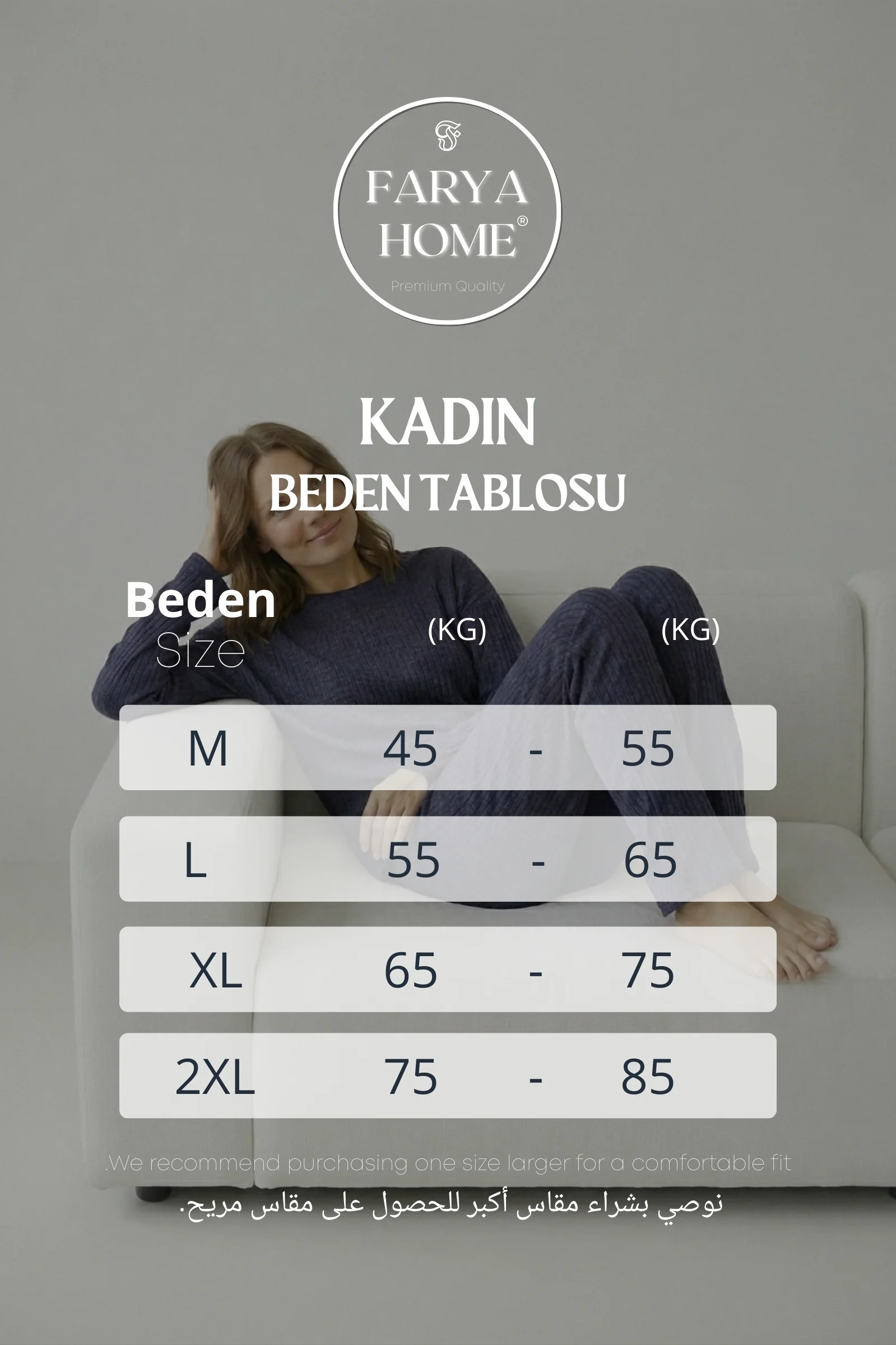 Pamuklu Kalın Kışlık İnterlok Şeritli Uzun Kollu Örme Pijama Takımı, İndigo, M Fiyatı, Yorumları ve Özellikleri