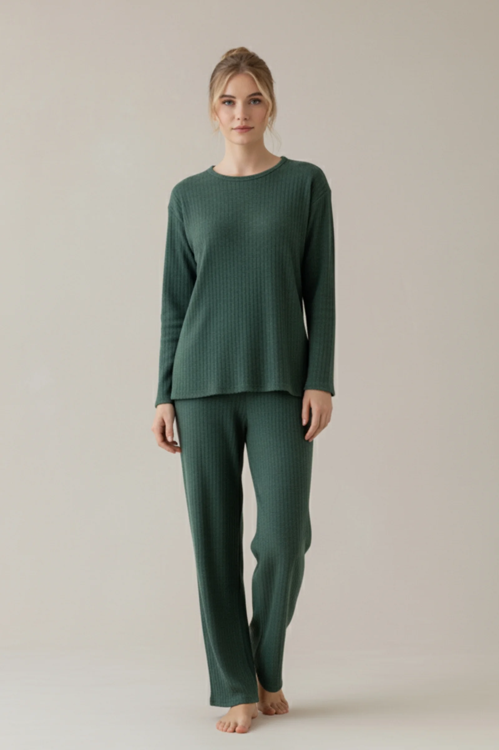 Pamuklu Kalın Kışlık İnterlok Şeritli Şardonlu Örme Pijama Takımı, Zümrüt Yeşili, XL Pamuklu Kalın Kışlık İnterlok Şeritli Şardonlu Örme Pijama Takımı, Zümrüt Yeşili, XL Fiyatı, Yorumları ve Özellikleri