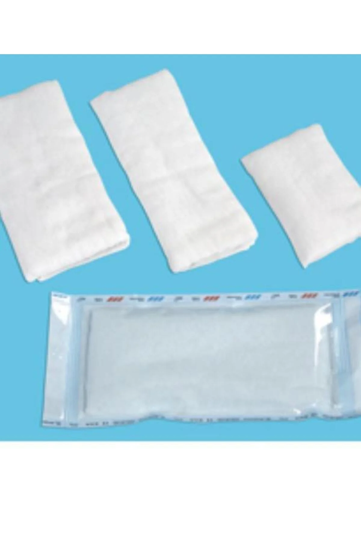 PAMUKLU PED STERİL 10CM X 10CM (10 ADET)
