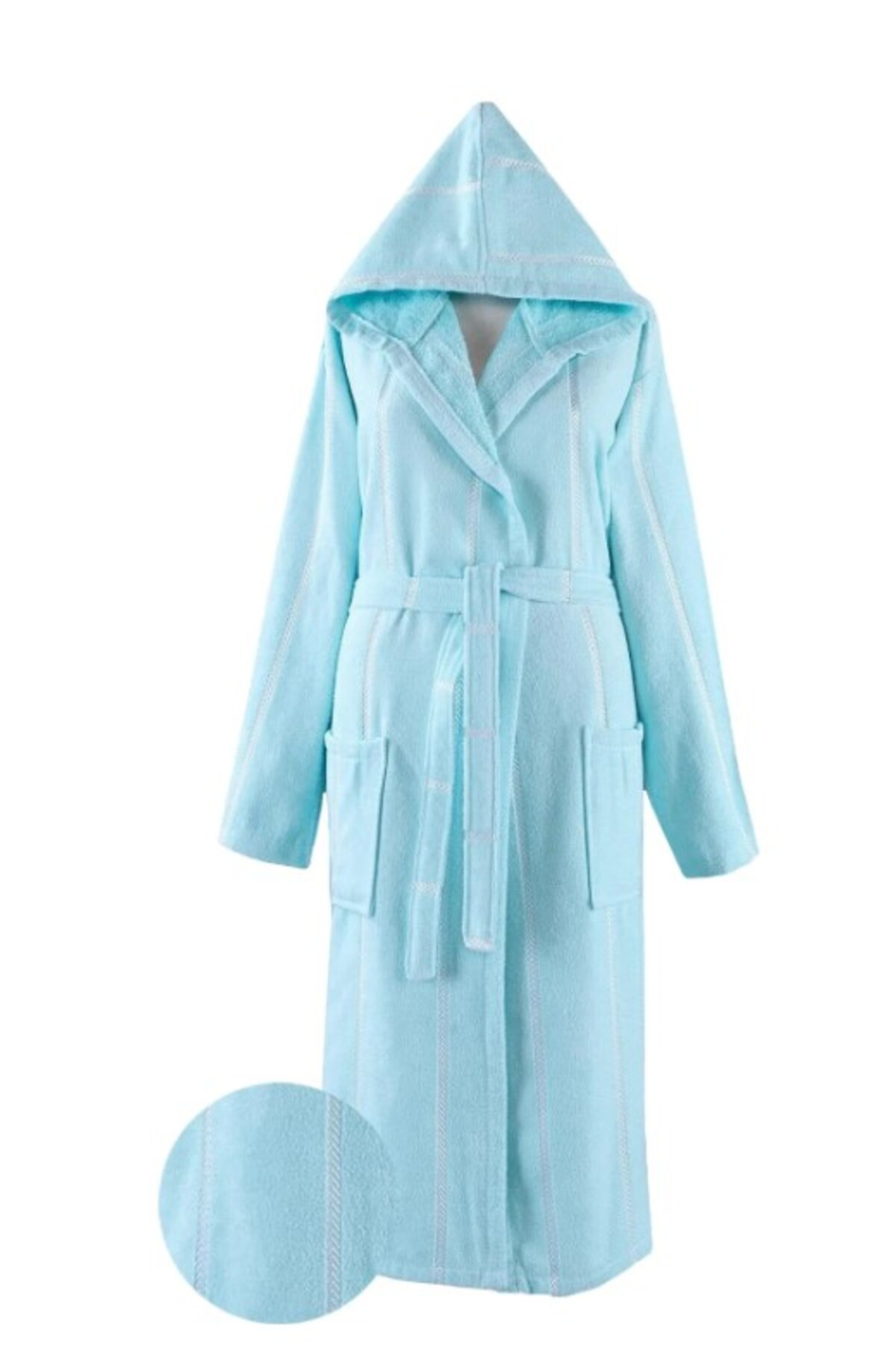 Colezium Pamuklu Tek Bornoz Mint