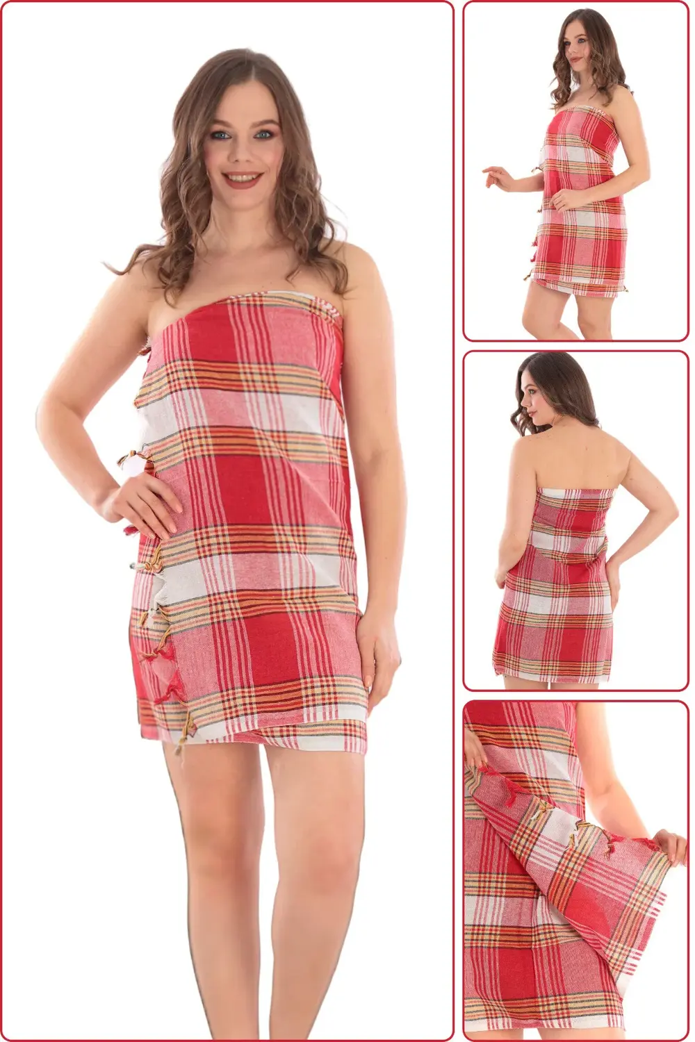 Pamuklu Unisex Klasik Hamam Peştamali  Geleneksel Zarafet ve Mode