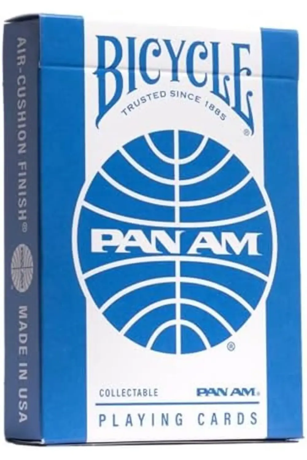 Pan Am Airlines Oyun Kartları, Teneke Seyahat Kutusunda 2 Deste –