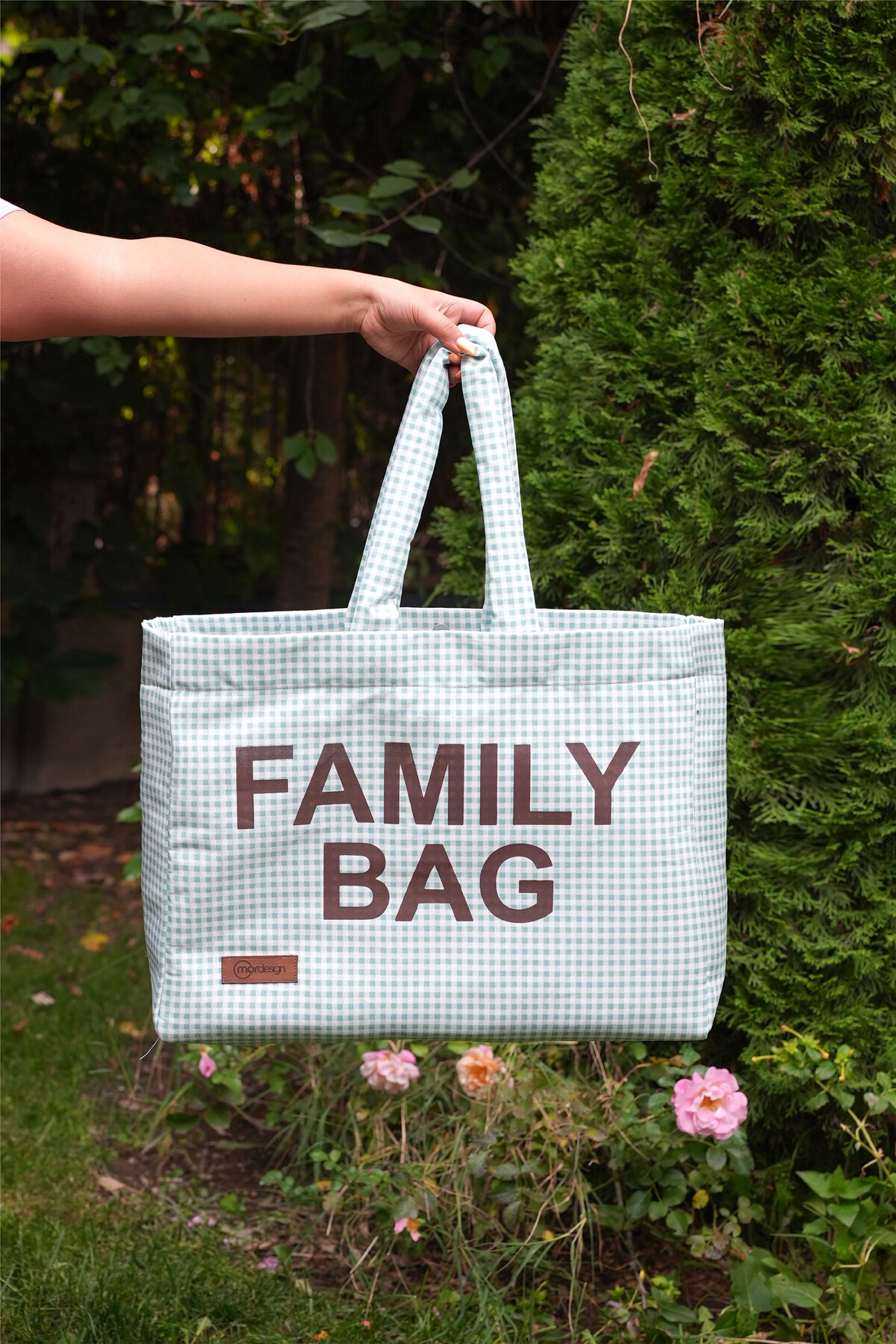 Mordesign Panama Bag, Anne Bebek Bakım Çantası, Sıvı Geçirmez Çanta, Xl Büy