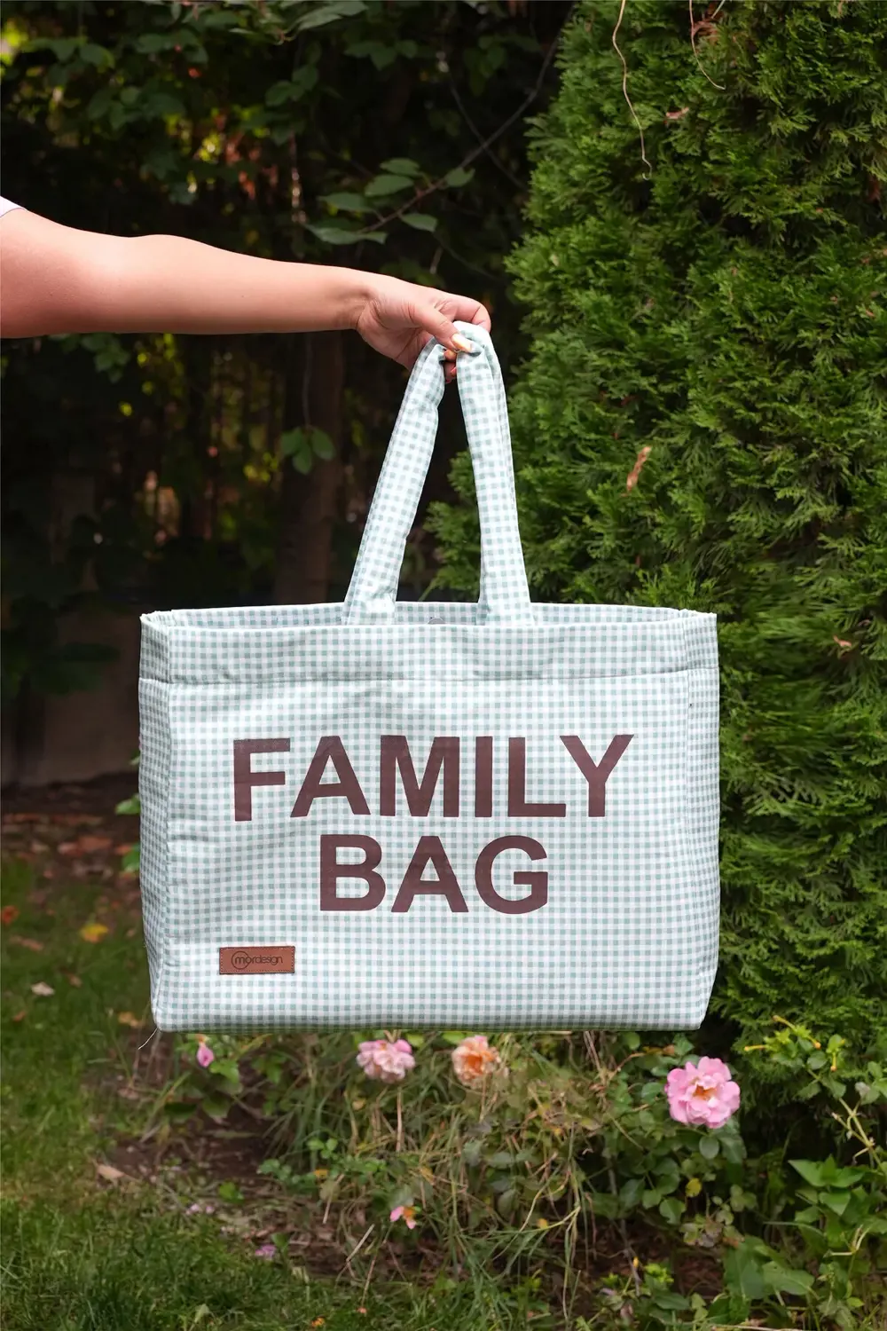 Mordesign Panama Bag, Anne Bebek Bakım Çantası, Sıvı Geçirmez Çanta, Xl Büy