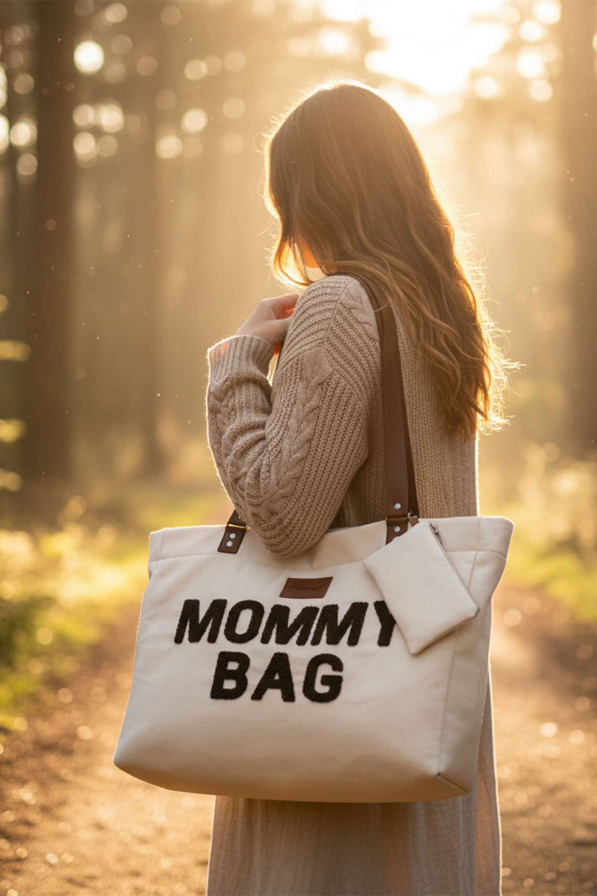 Mordesign Panama Bag,Anne Bebek Bakım Çantası,Mommy Bag,Cüzdan Hediyeli, Xl