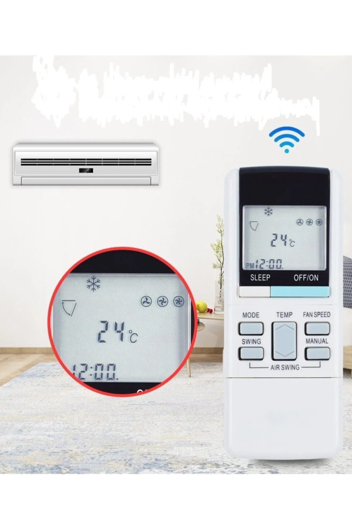 Panasoni c A75c559 Klima Kumandası