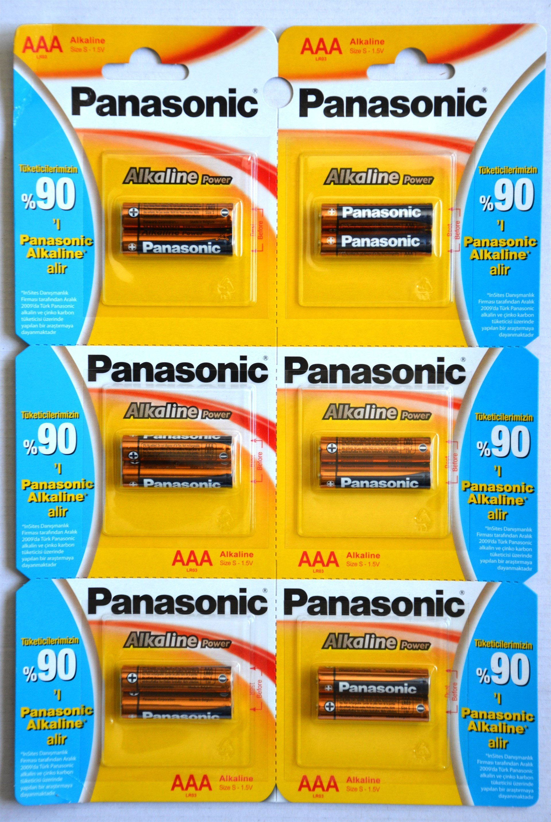 PANASONIC İNCE PİL (12Lİ KARTELA ALKALİN) PANASONIC İNCE PİL (12Lİ KARTELA ALKALİN)