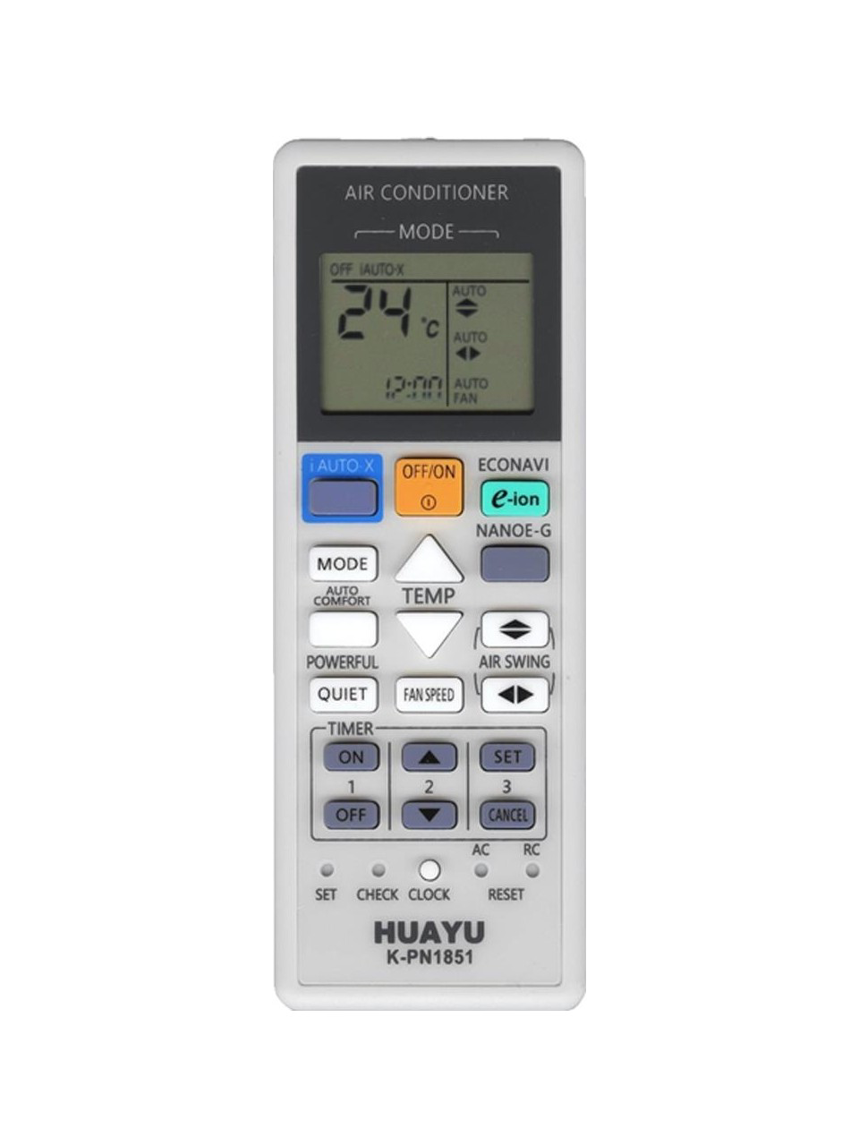 Panasonıc K-PN1851 Klima Kumandası Panasonıc K-PN1851 Klima Kumandası
