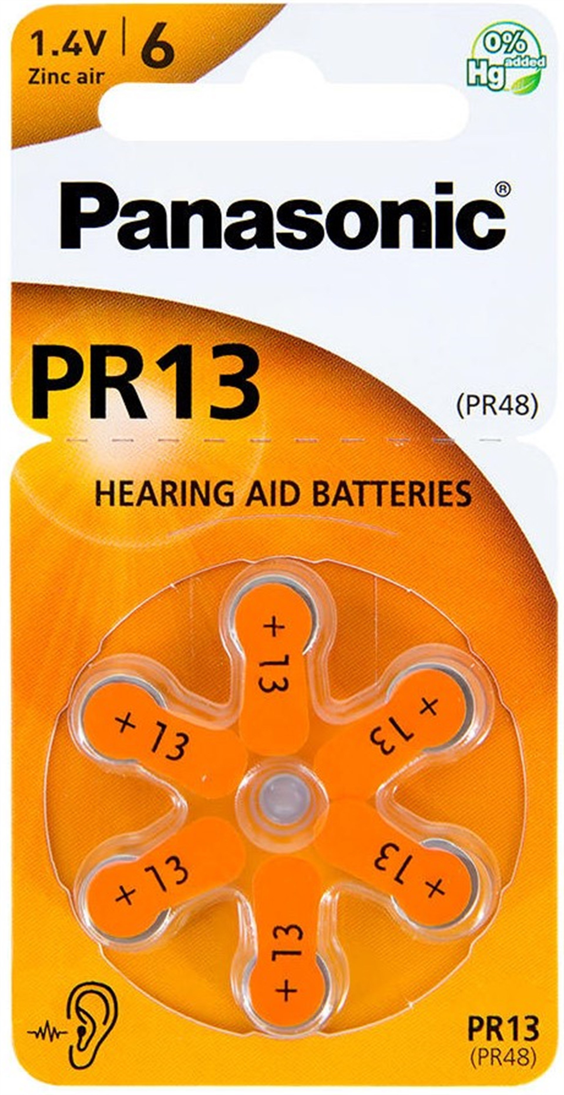 PANASONIC KULAKLIK PİLİ 13 - 675 - 513 - 10