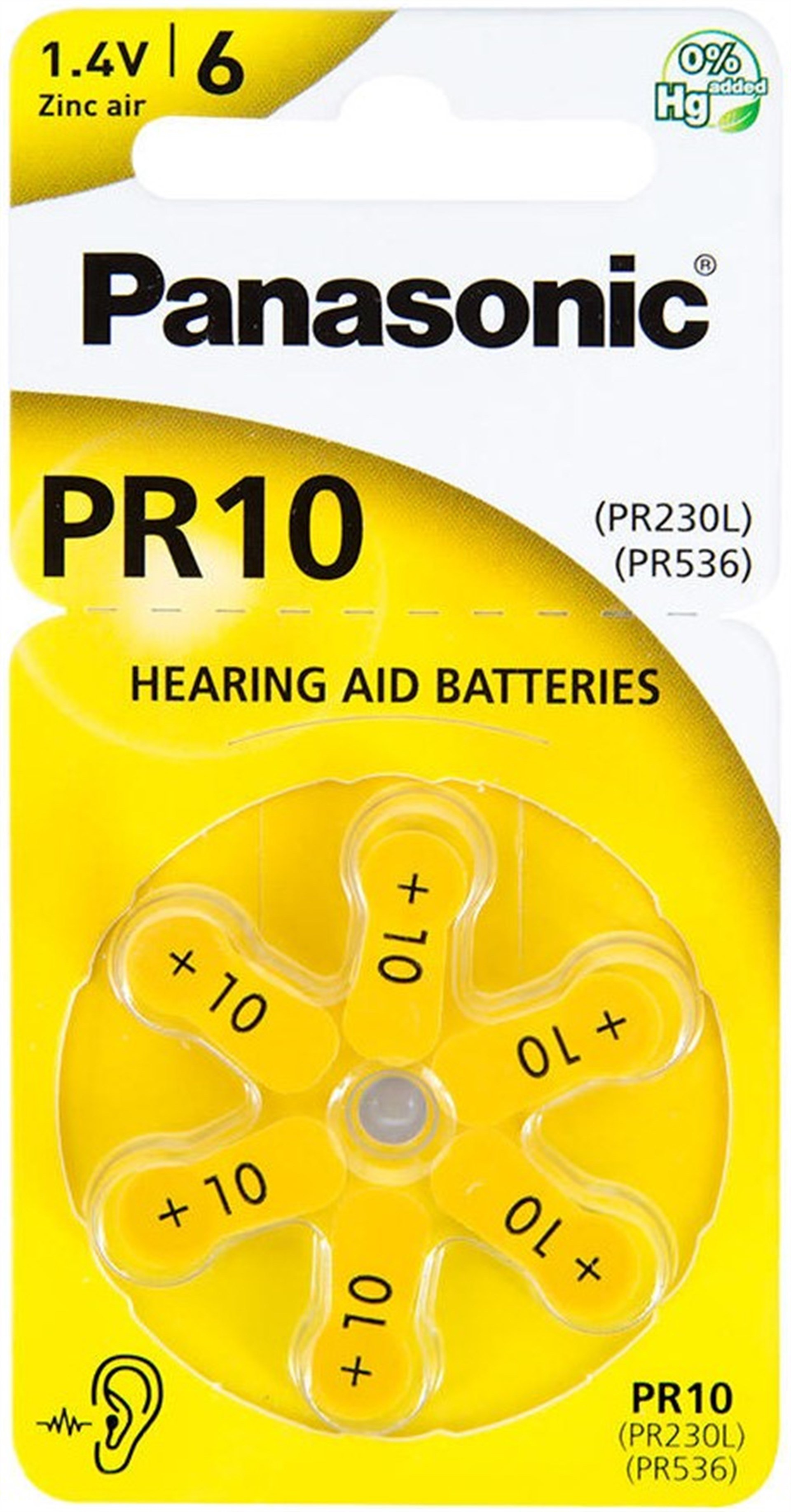PANASONIC KULAKLIK PİLİ 13 - 675 - 513 - 10