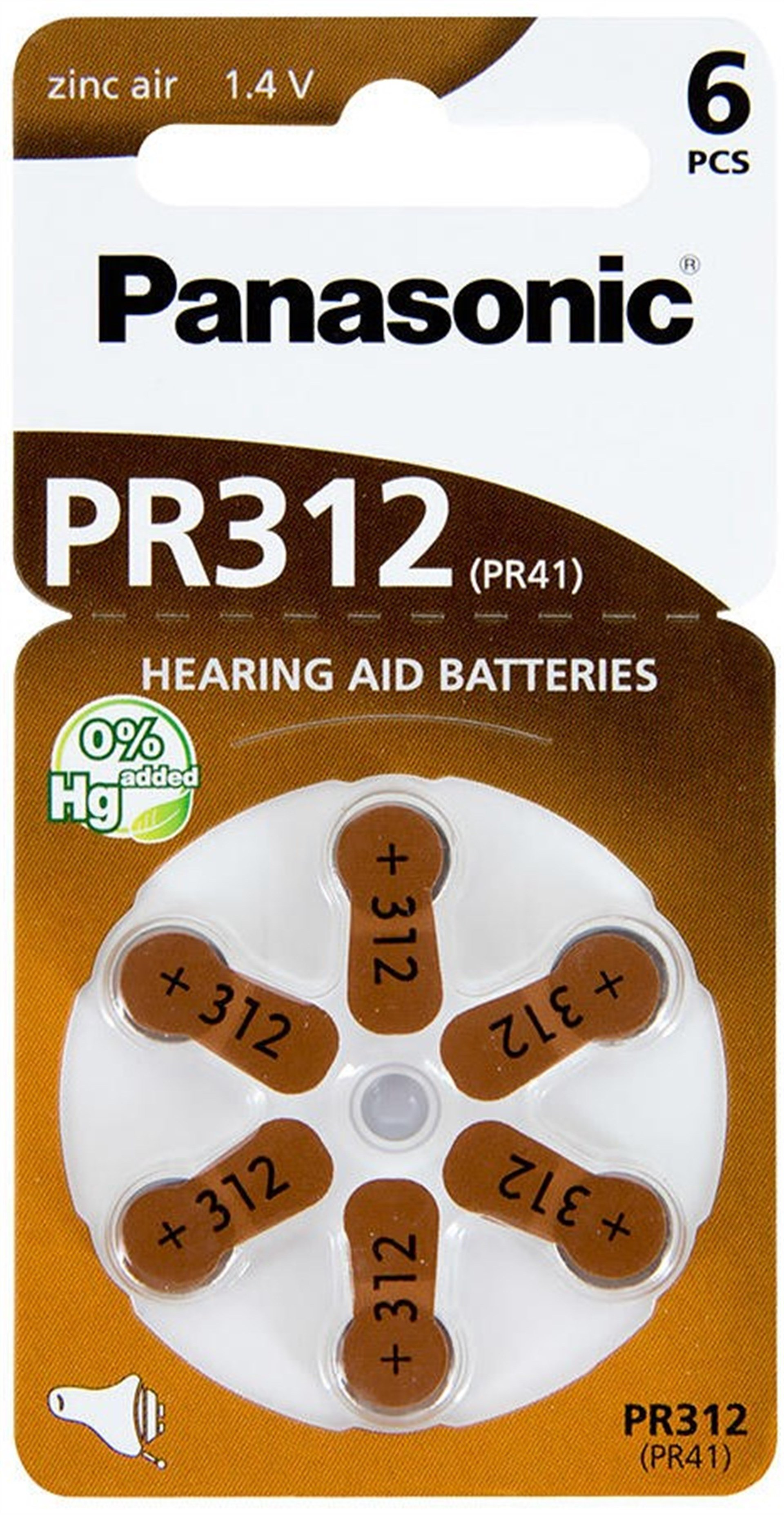 PANASONIC KULAKLIK PİLİ 13 - 675 - 513 - 10