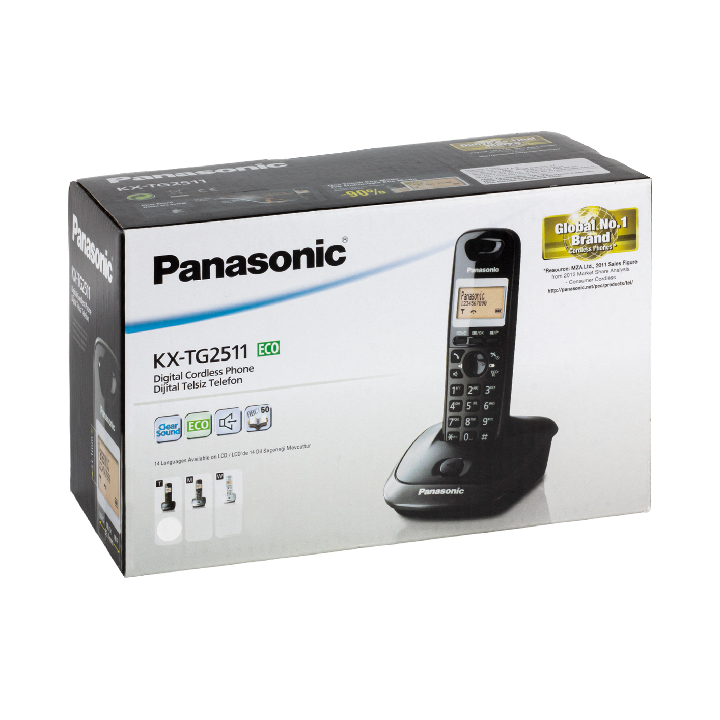 Just Cheap Store Panasonic Kx-Tg2511 Dect Telsiz Telefon Beyaz