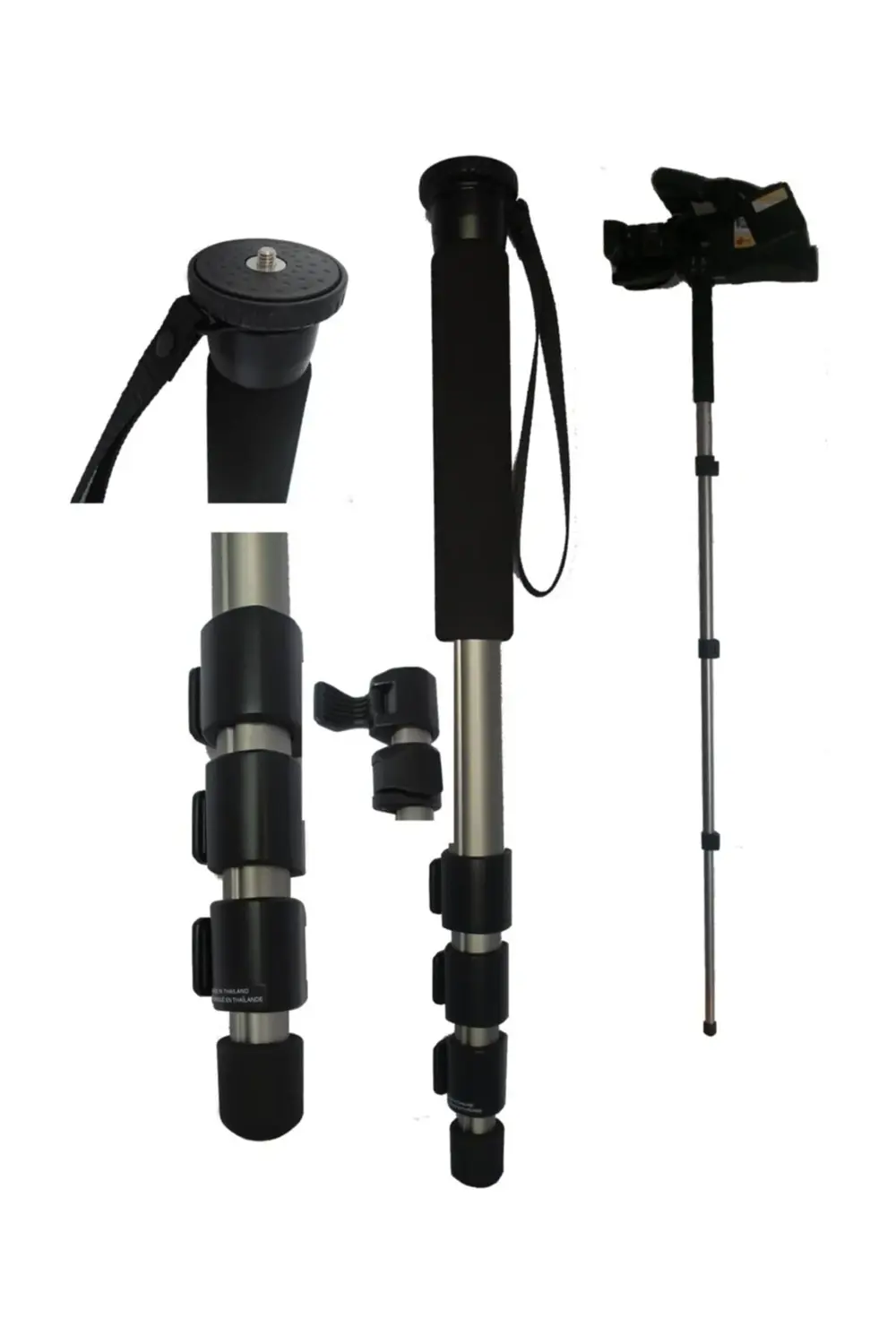 Panasonic Mdh1 Için Ideal Slik Pro Pod 600 Monopod