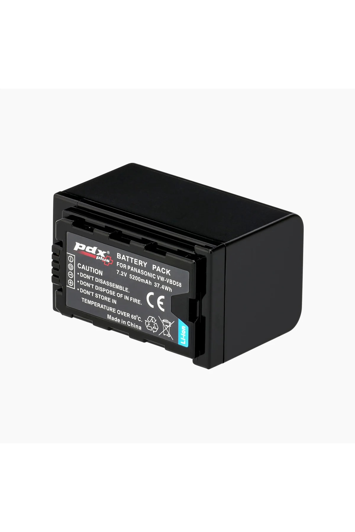 ,panasonic Vw-vbd58 Video Camera Ile Uyumlu Bataryası. 5200 Mah