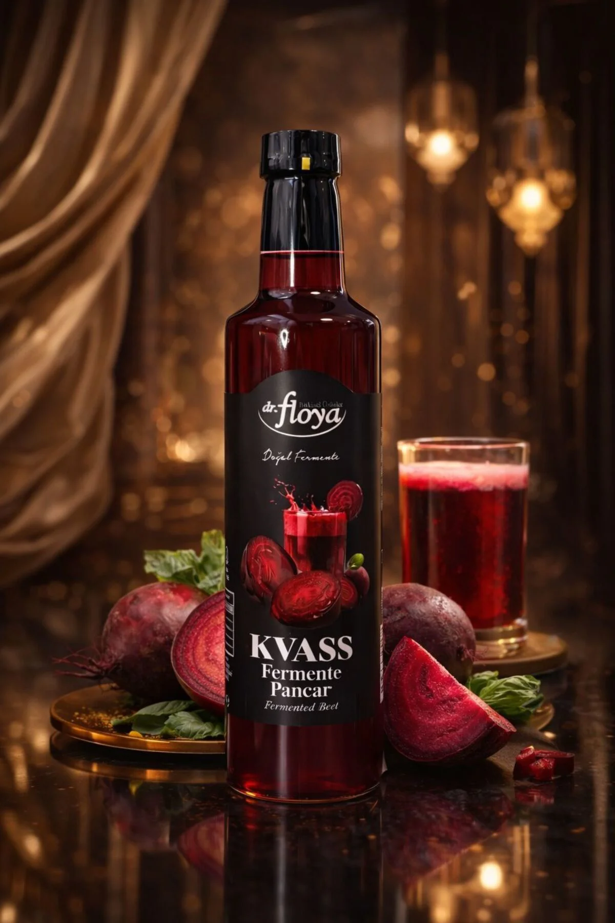Pancar Kvass Fermente Pancar İçeceği 500 ML