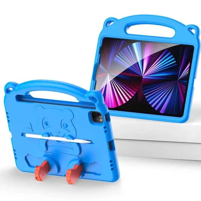 Panda Çocuk Kılıfı iPad Pro 11 & Air 4/5 - Darbeye Dayanıklı Silikon