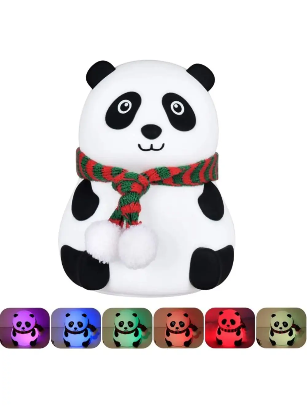 Panda Gece Lambası Çocuklar için Gece Işıkları Dokunmatik Sensörl Panda Gece Lambası Çocuklar için Gece Işıkları Dokunmatik Sensörl