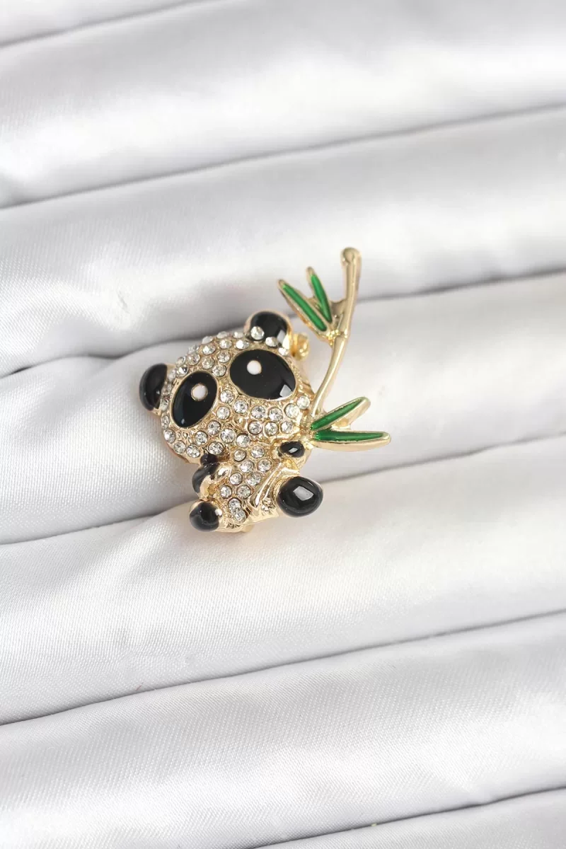 Panda Model Broş - Lisinya