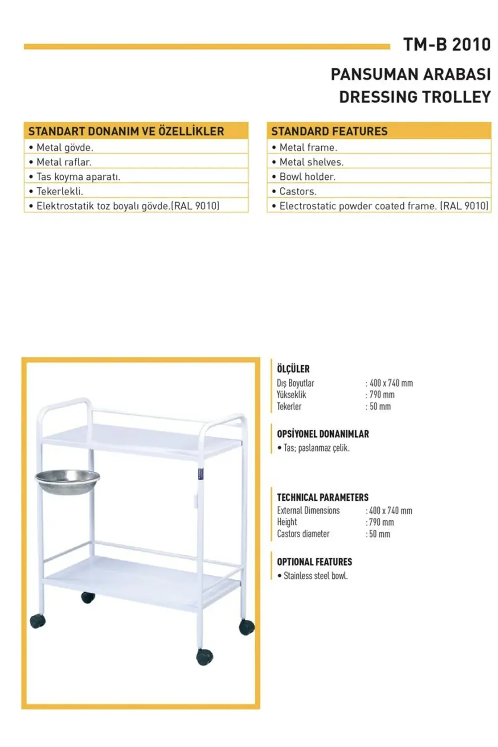 Pansuman Arabası (taslı)