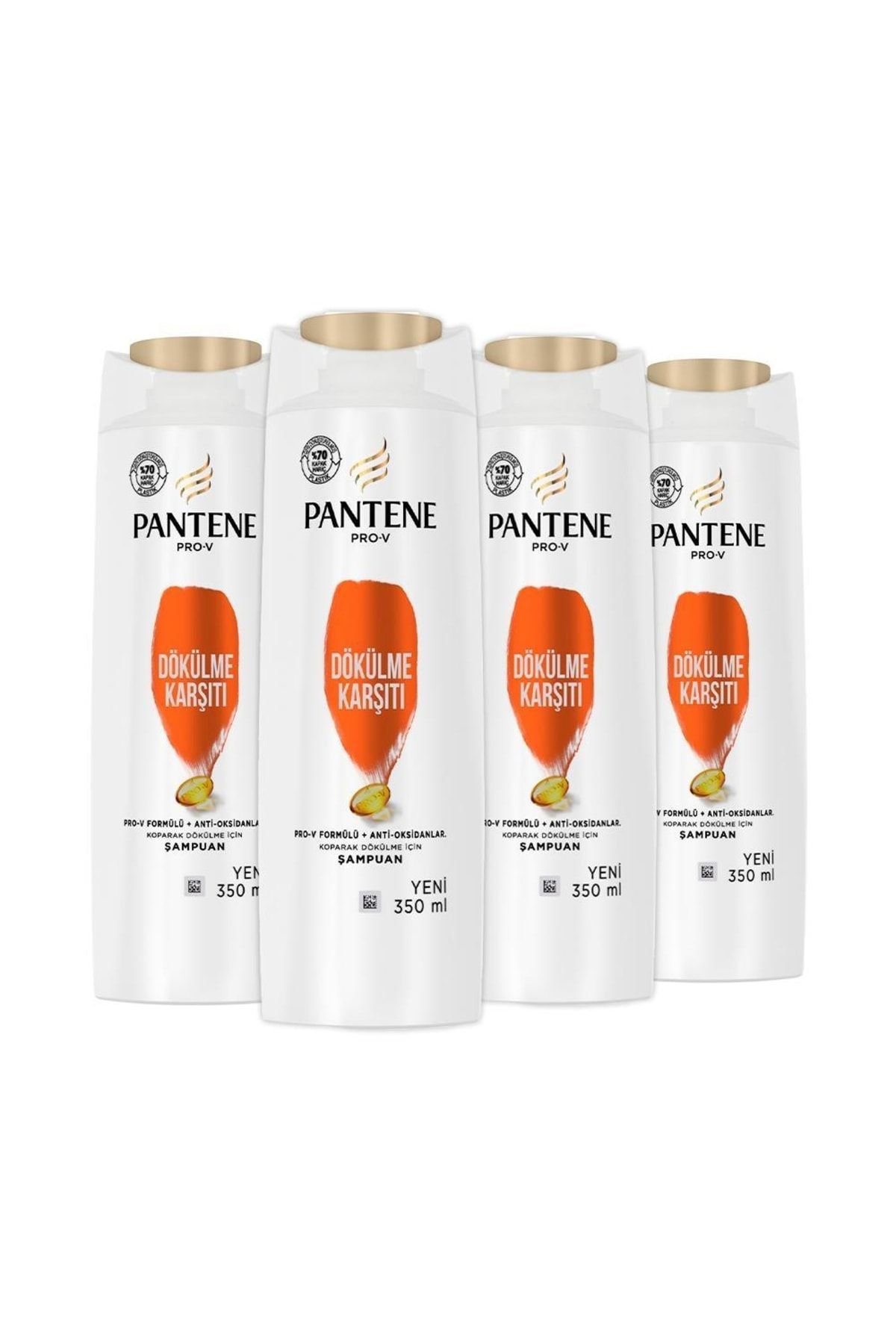 Pantene Şampuan Pro-v Dökülme Karşıtı 350 Ml X 4 Pantene Şampuan Pro-v Dökülme Karşıtı 350 Ml X 4