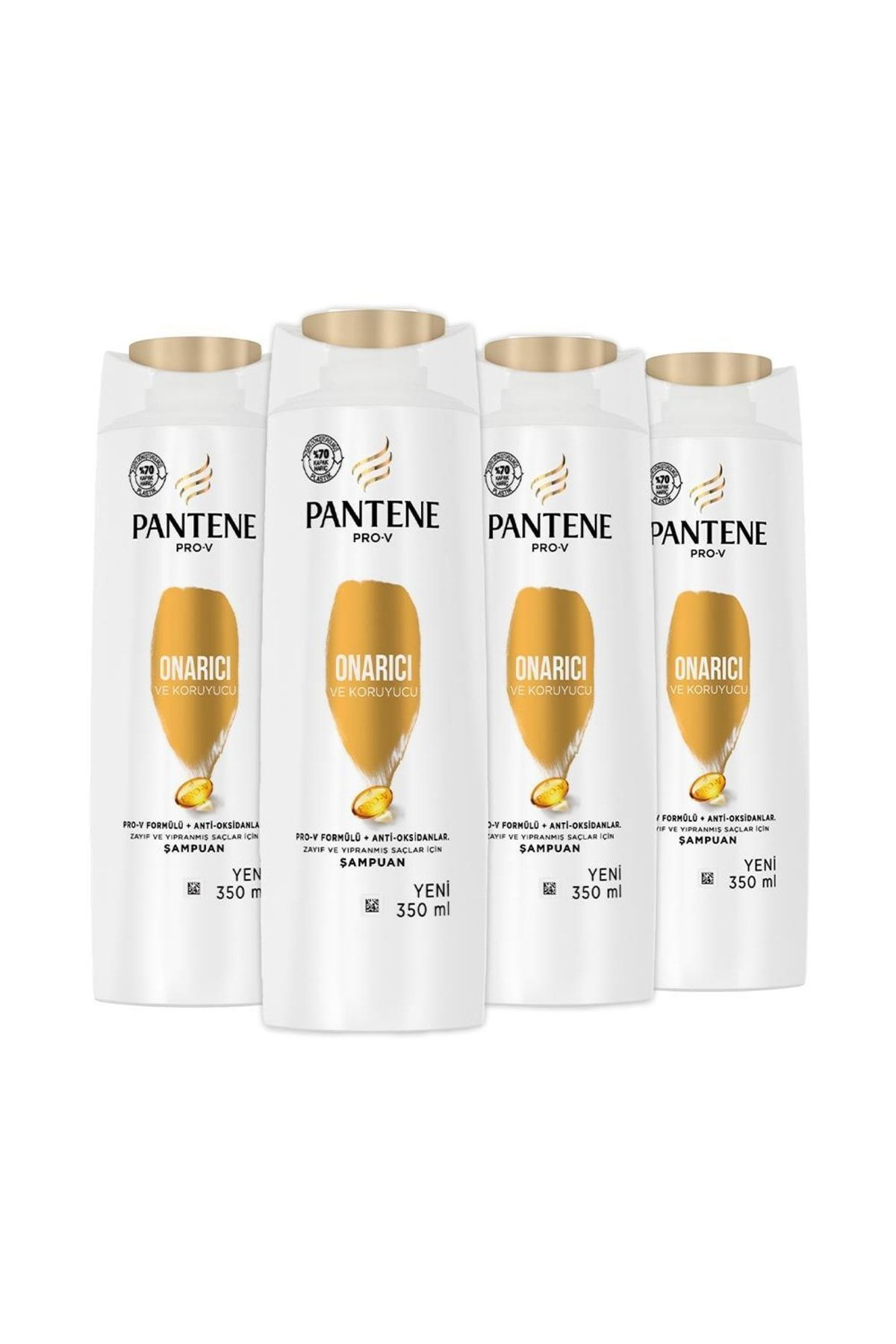 Pantene Şampuan Pro-v Onarıcı Ve Koruyucu 350 ml X 4 Pantene Şampuan Pro-v Onarıcı Ve Koruyucu 350 ml X 4