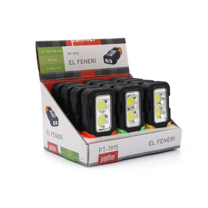 Panther PT-1915 2X 5W COB LED El Feneri