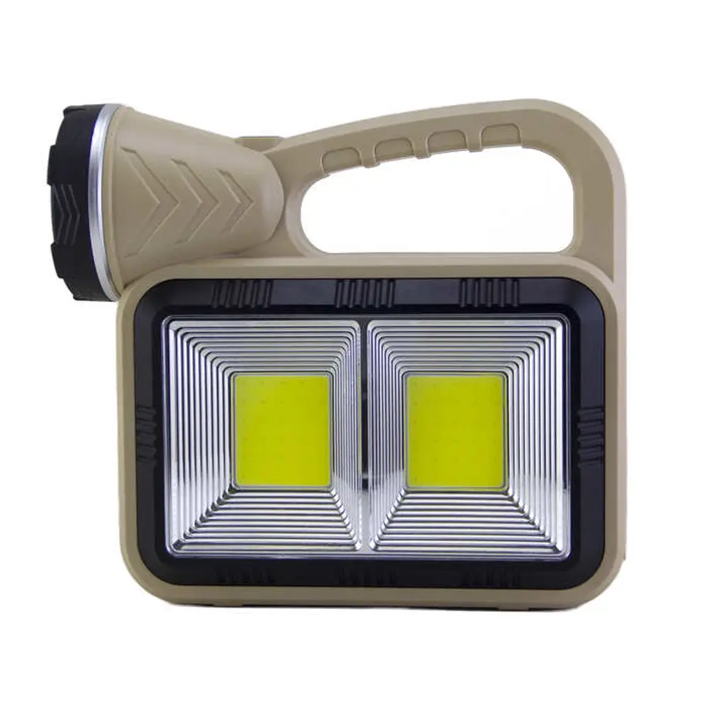 Panther PT-2209 USB Şarjlı Solar El Feneri | Powerbank Özellikli