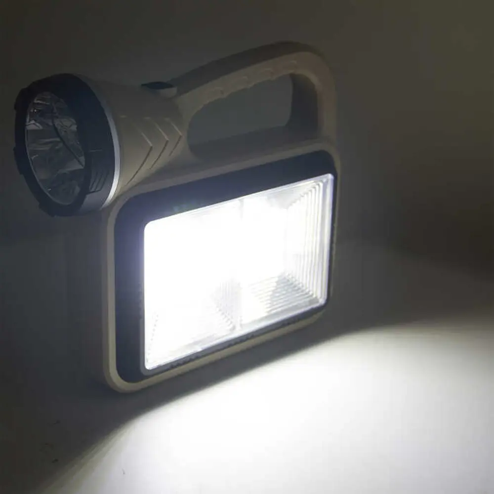 Panther PT-2209 USB Şarjlı Solar El Feneri | Powerbank Özellikli