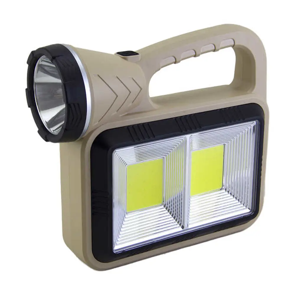 Panther PT-2209 USB Şarjlı Solar El Feneri | Powerbank Özellikli