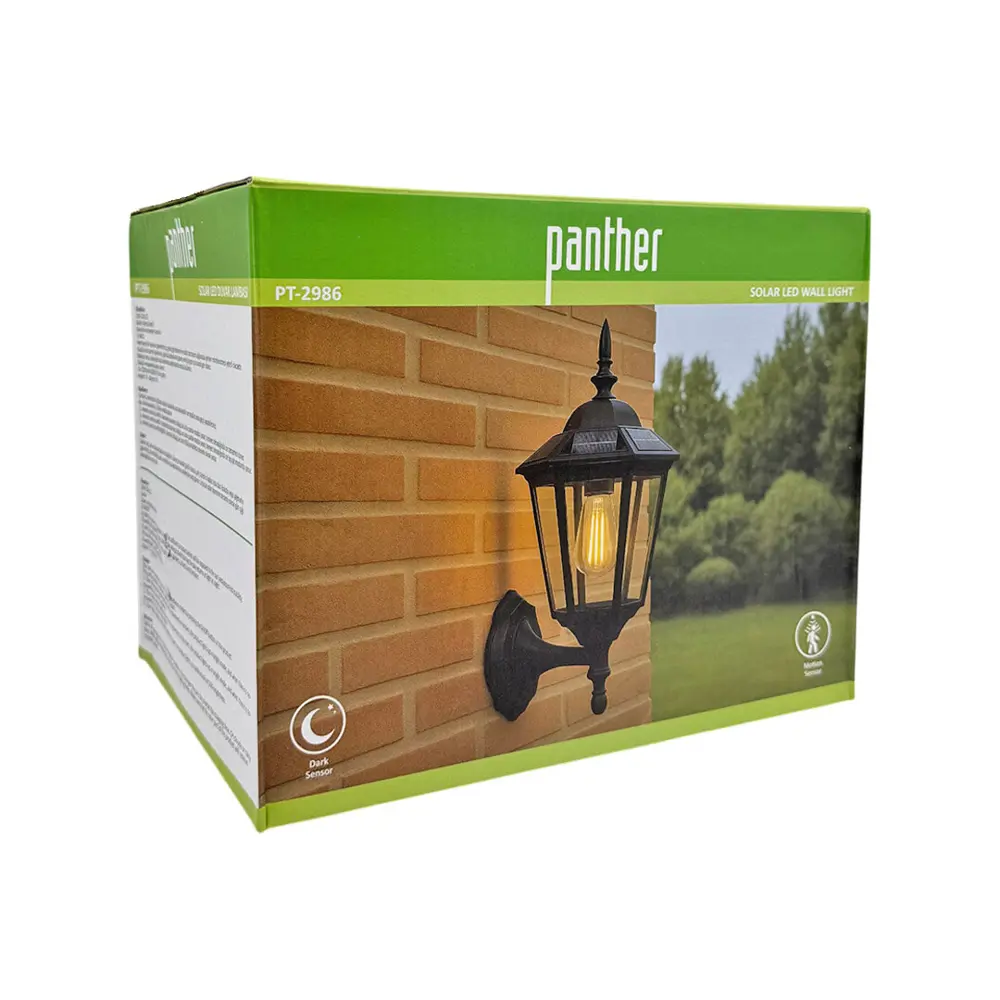 PANTHER PT-2986 SOLAR DUVAR LAMBASI PANTHER PT-2986 SOLAR DUVAR LAMBASI