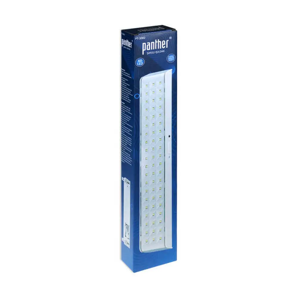 PANTHER PT-3002 60 SMD LED ŞARJLI IŞILDAK PANTHER PT-3002 60 SMD LED ŞARJLI IŞILDAK