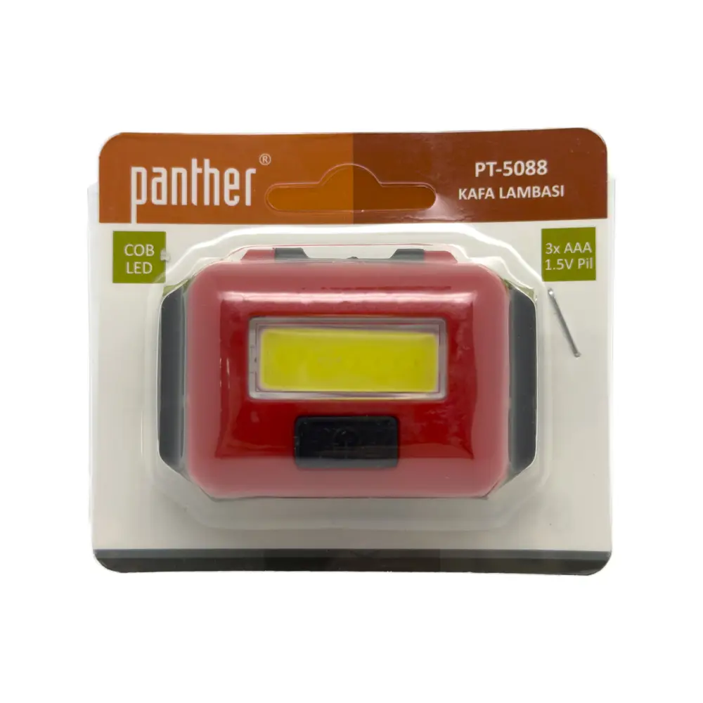 Panther PT-5088 Pille Çalışan Kafa Lambası 300 Lumen - Görsel 3